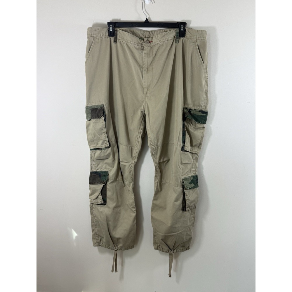 US Military BDU Cargo Pants Men's XXL Regular Khaki Camo Tactical Utility